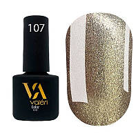 Гель-лак для ногтей 107 золото микроблеск Color Valeri, 6 мл