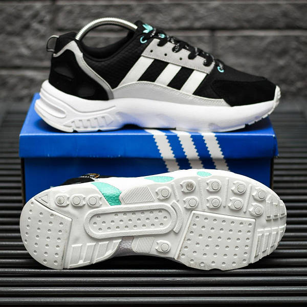 Adidas ZX 22 Boost Black White Green ALL11100 High Top Store 1173341030