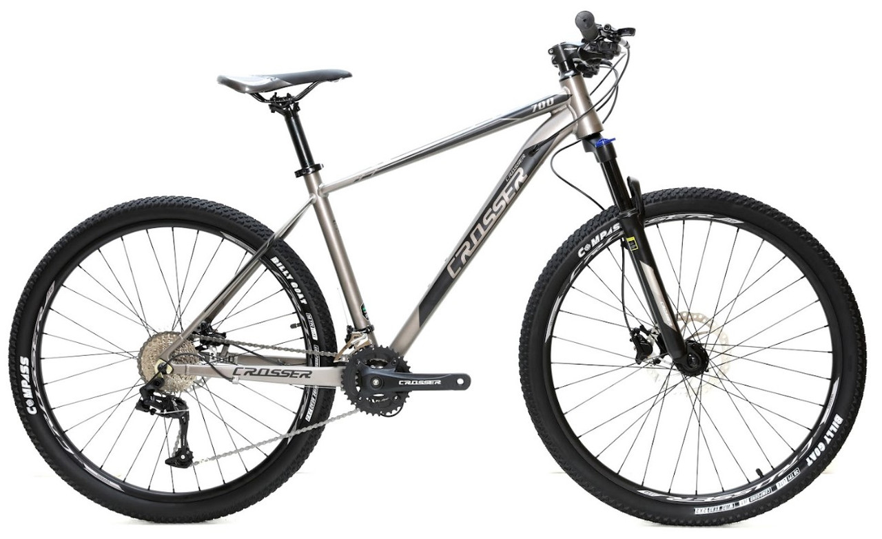 Велосипед Crosser МТ-042 27,5" х18 (2*9) Гідравліка, фото 1