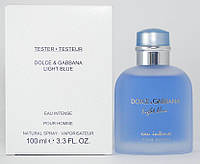 Оригинал Dolce Gabbana Light Blue Eau Intense Pour Homme 100 мл ТЕСТЕР парфюмированная вода