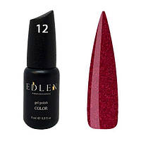 Гель-лак для ногтей 012 сливовый с шиммером Color Edlen, 9 мл