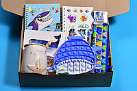 Подарунковий бокс Акула та інші мешканці морських глибин з чудовим різноманітним наповненням