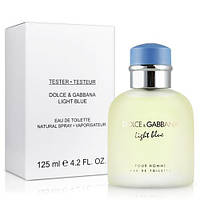 Оригинал Dolce Gabbana Light Blue Pour Homme 125 ml TESTER туалетная вода