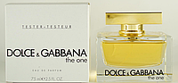 Оригинал Dolce Gabbana The One 75 ml TESTER парфюмированная вода