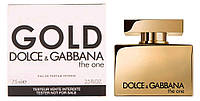 Оригинал Dolce Gabbana The One Gold Eau De Parfum Intense 75 ml TESTER парфюмированная вода