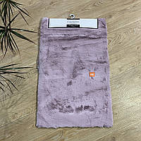 Комплект килимків у ванну кімнату 60х100+60х50 штучне хутро на гумовій основі ESTERA Lilac