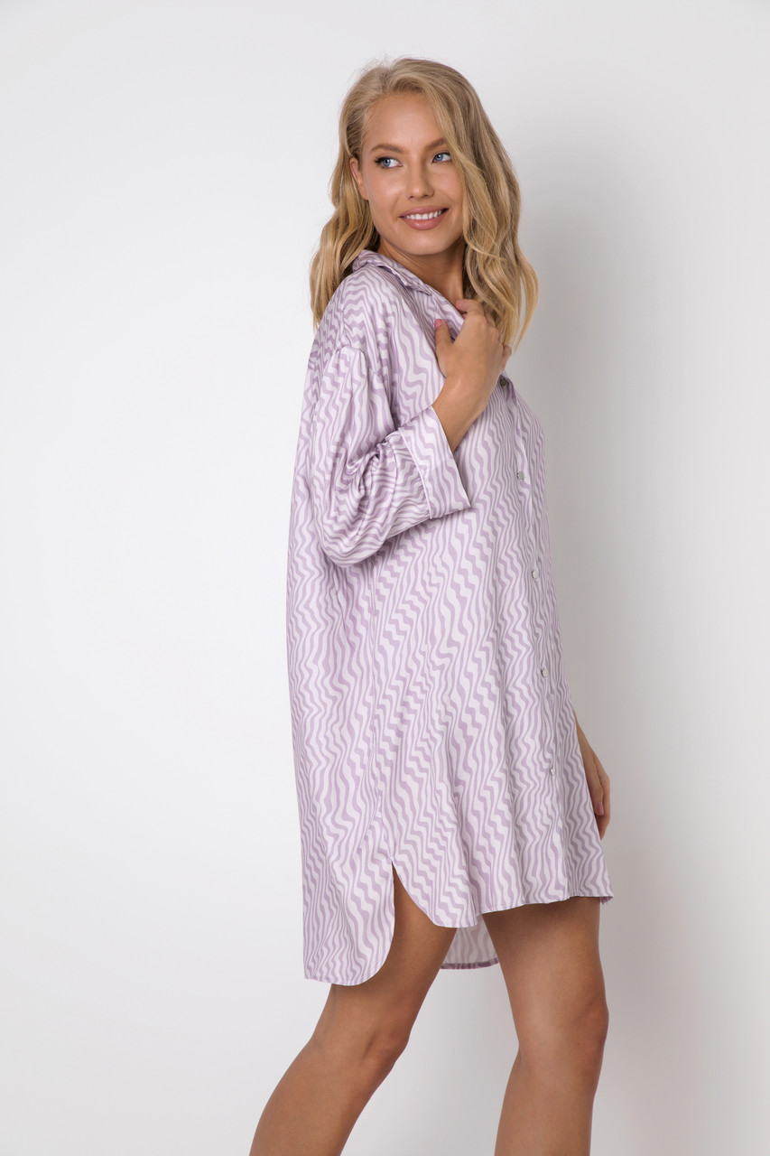 Халатик-сорочка на гудзиках Aruelle Lola Nightdres