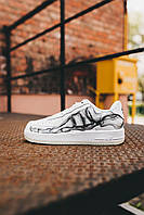 Мужские кроссовки Nike Air Force 1 Low Skeleton Halloween White BQ7541-100 40