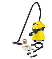 Пылесос Karcher WD 3 P с встроенной розеткой