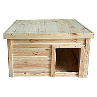 Деревянная будка для собаки "Фаворит" (80*60*60 см)
