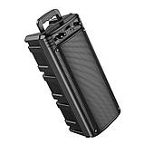 Bluetooth колонка портативна, караоке HOCO BS52, з мікрофоном і пультом ДК, чорна, фото 5