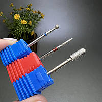 Набір алмазних фрез для манікюру 3 шт