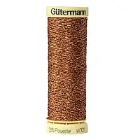 Нитки Gutermann Metallic Effect W331 №36 медный блеск 50 м