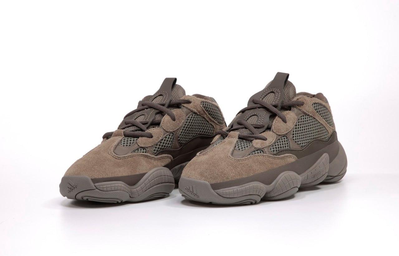Чоловічі кросівки Adidas Yeezy Boost 500 Clay Brown