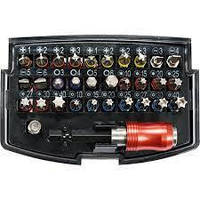 Набір викруткових насадок з утримувачем YATO YT-04622