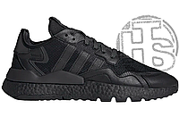 Мужские кроссовки Adidas Nite Jogger Triple Black FV1277