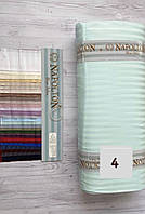 Тканина Страйп Сатин 240 см Туреччина Napolyon для постільної білизни