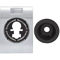 Дверная накладка ( розетка ) под сувальдный ключ Mottura 95502B0CS 3DKey внутренняя Хром матовый