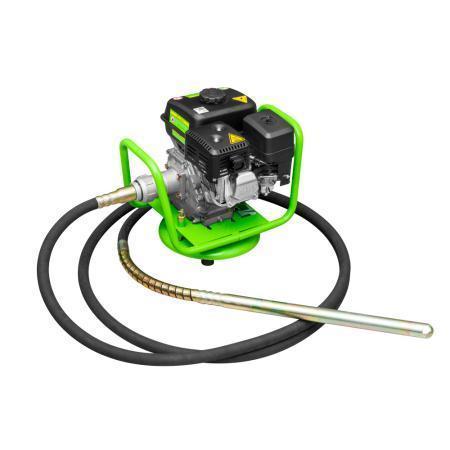 Вібратор для бетону Zipper ZI-BR160Y 4 1 кВт 6 м 3600 об/хв ударостійкий бензиновий (KMA)
