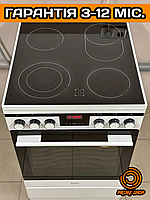 Електрична плита AMICA 50см біла електроплита склокераміка з Німеччини 2020 б/у ЄВРОПА