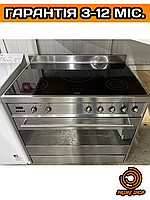 Індукційна плита SMEG 90см духовка електрична Склокерамічна варильна з Німеччини б\у ЄВРОПА