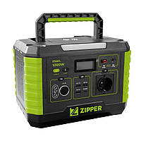Портативная зарядная станция Zipper ZI-PS1000, электростанция для дома, UPS, бесперебойное питание (КМА)
