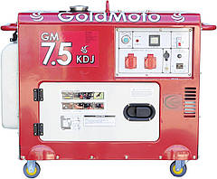 Дизельний  генератор GoldMoto GM7.5KDJ (КМА)