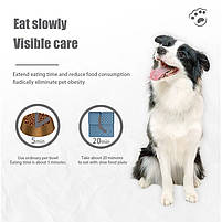 Миска - килимок для повільного годування - злизування для собак і котів 20х20см бежевий, фото 5