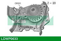 Помпа системы охлаждения / Renault Clio/Laguna 1.4/1.6 16V 98-, Dacia Logan 1.6 16V 06-, (LDWP0633), (Lucas)