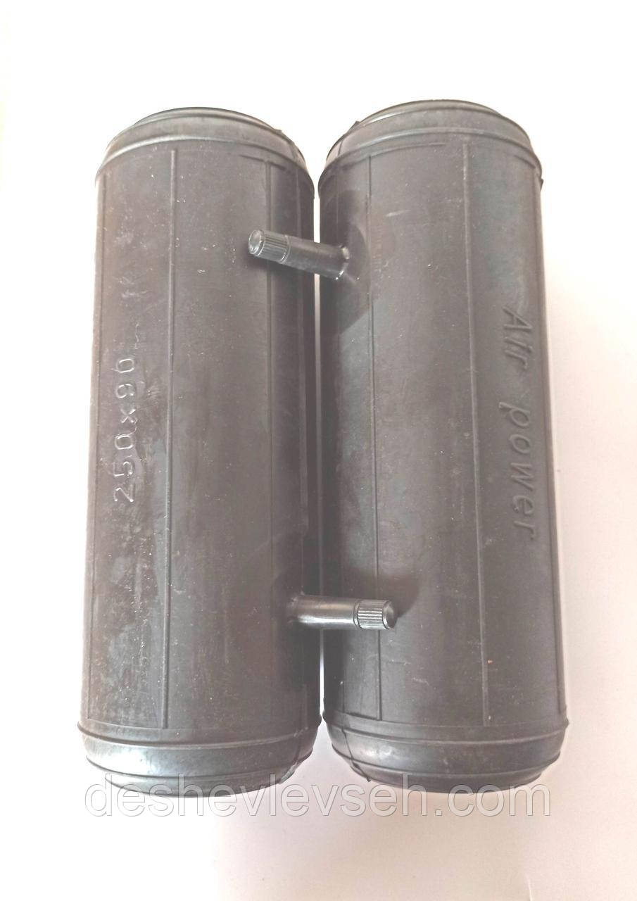 Вставки у пружини ПНІВМО 90*250 мм (штуцер із боку), (AIR POWER), фото 1