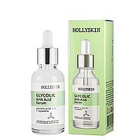 Сыворотка для лица Hollyskin Glycolic AHA Acid Serum на основе гликолевой кислоты 50 мл