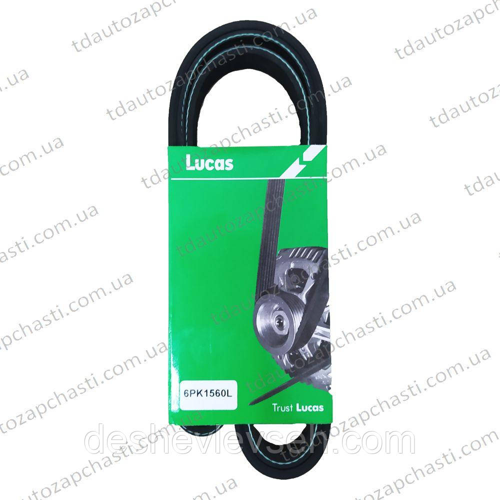 Ремень приводной 2245 мм К-во ребер: 6 FORD/HYUNDAI/LEXUS, 9091602230;1471768, (Lucas), фото 1
