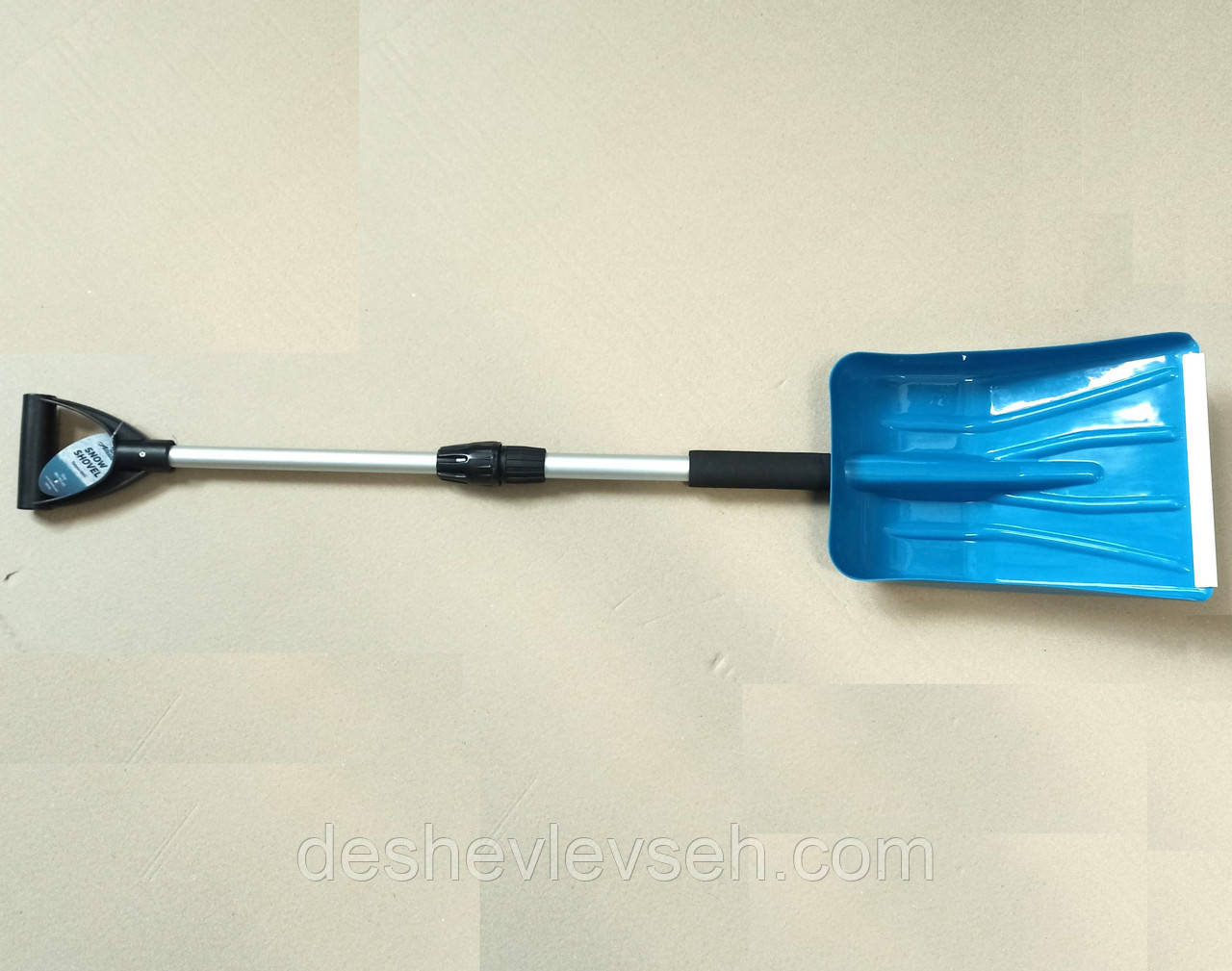 Лопата для прибирання снігу телеск. 86-110 см, (951718), (12 Atelie), фото 1