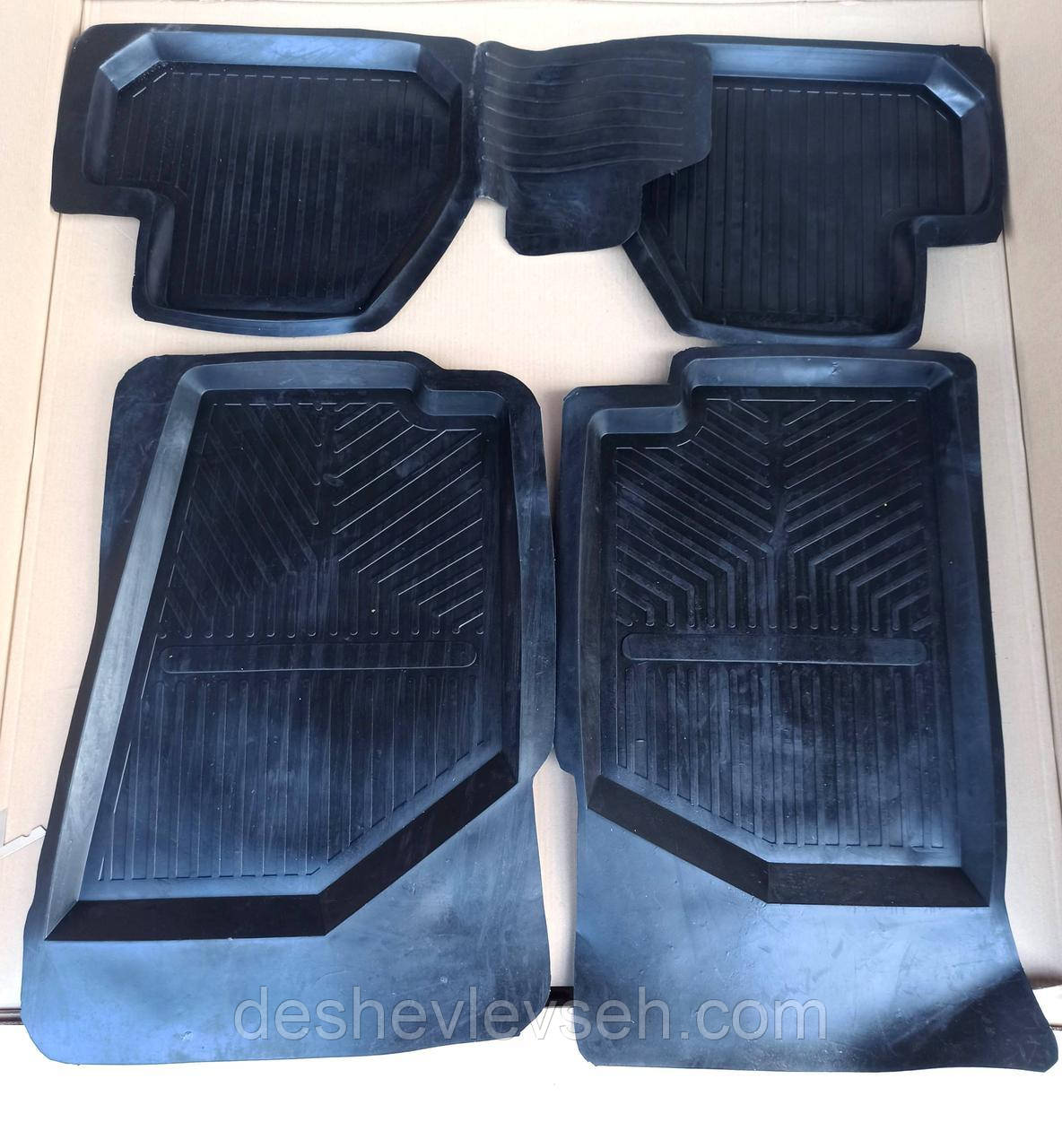 Килимки ВАЗ-1118, 2190 салону гум., (Дубно), фото 1