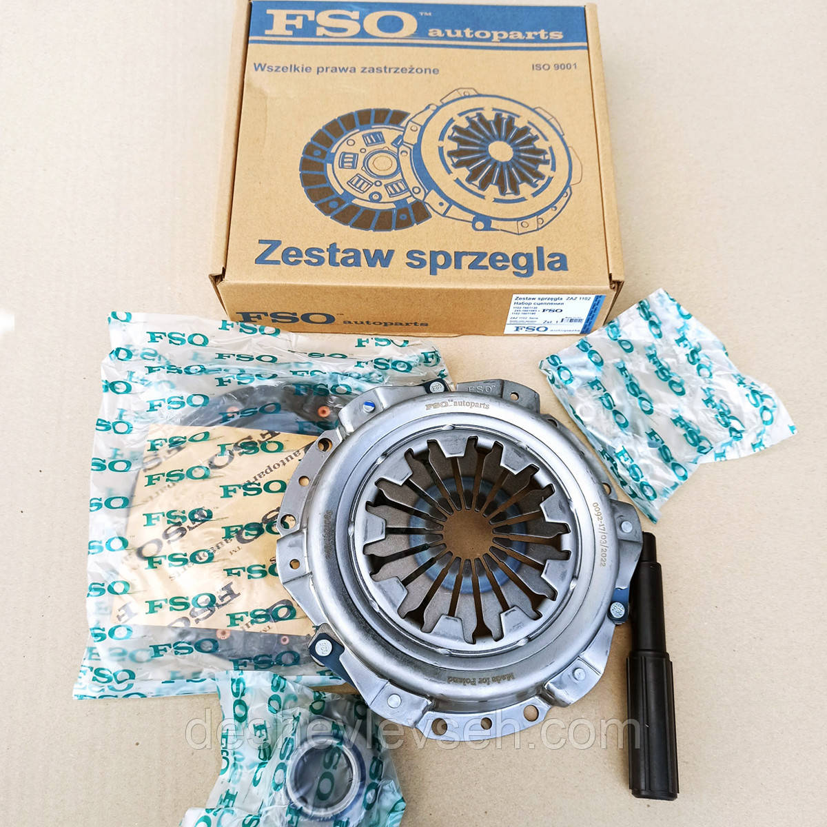 Кошик + віск + витискна ТАРІЯ к-т, (Польща FSO), фото 1