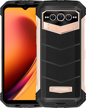 Doogee V Max 12/256GB, 5G, Батарея 22000 mAh, Night Vision, 108 Mpx, Дисплей 6.58" Золотистий