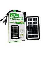 Сонячна панель CcLamp CL-638WP Solar Panel Зарядний від сонця 3.8W 6V IP65