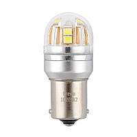 Лампа ДИОДНАЯ Brevia S-Power P21W 330Lm 15x2835SMD 12/24V CANbus, (10201X2), (Brevia)