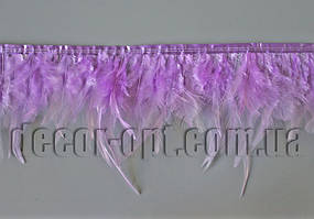 Перо-спідниця бузкова 8-13 см/45-47см