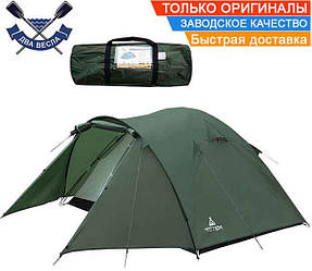 Трисезонний двошаровий намет 4 місний Totem Chinook намети на 4 особи намет з великим тамбуром однокімнатний кемпінговий намет