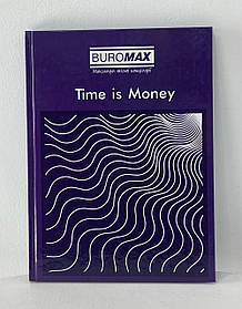 Зошит А4 Time is money в твердій палітурці 96 арк. клітка ВМ2400-107 Buromax Україна