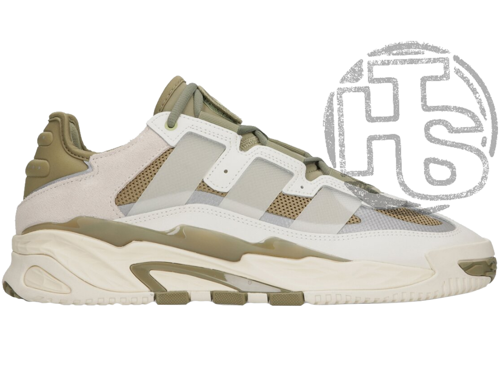 Чоловічі кросівки Adidas Niteball Off White Orbit Green Magic Lime GY8567