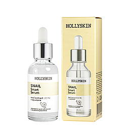 Сироватка для обличчя Hollyskin Snail Smart Serum з муцином равлика 50 мл