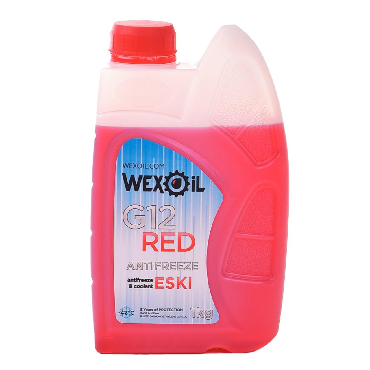 Антифриз Wexoil Eski G12 1 л червоний