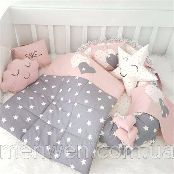 Кокон-гнездышко для новорожденных (6 размеров) - фото 4 - id-p1806891841