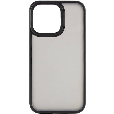 TPU+PC чохол Metal Buttons для Apple iPhone 14 Pro (6.1") TPU+PC, Чорний