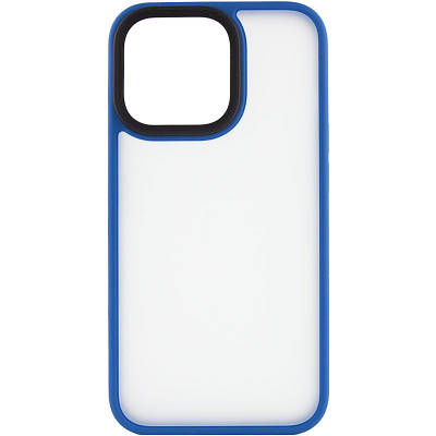 TPU+PC чохол Metal Buttons для Apple iPhone 13 Pro (6.1") TPU+PC, Блакитний