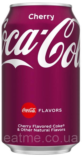 Coca-Cola Cherry Газований напій зі смаком вишні 330ml, фото 1