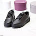 Жіночі чорні кросівки демісезонні купити недорого, зручні повсякденні кросівки  Размеры, фото 9