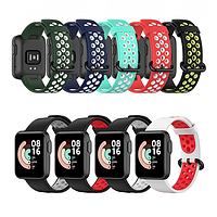 Ремешок перфорированный для часов Xiaomi Mi Watch Lite / Redmi Watch ремешки силиконовые на редми вотч лайт